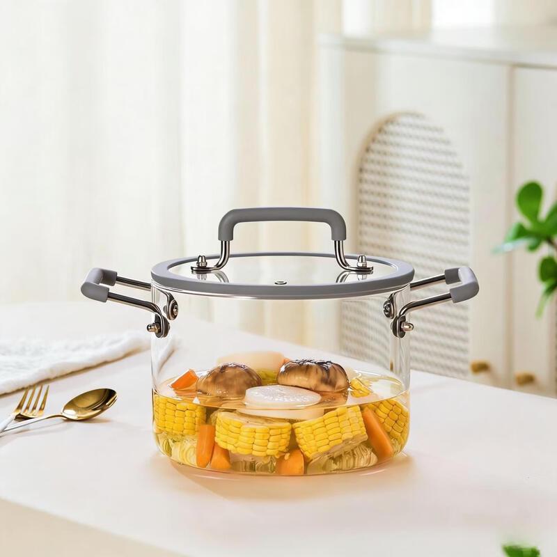 Wutuo High Borosilicate Glass Stew Pot