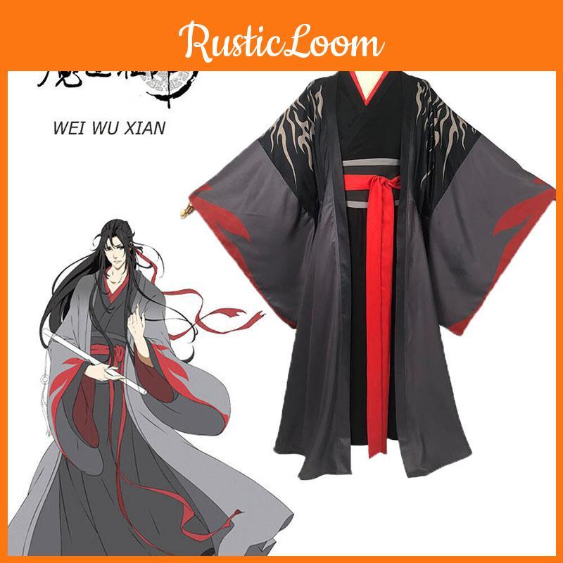 Nádherný cosplay kostým Mo Dao Wei Wuxian pro nadšence Grandmaster of Demonic Cultivation