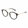 Optical Glasses [Available Prescriptions] Logo Design, Round Frame, Women’s Model Tortoiseshell Color F Dust Bag + Glasses Case (random Color)
