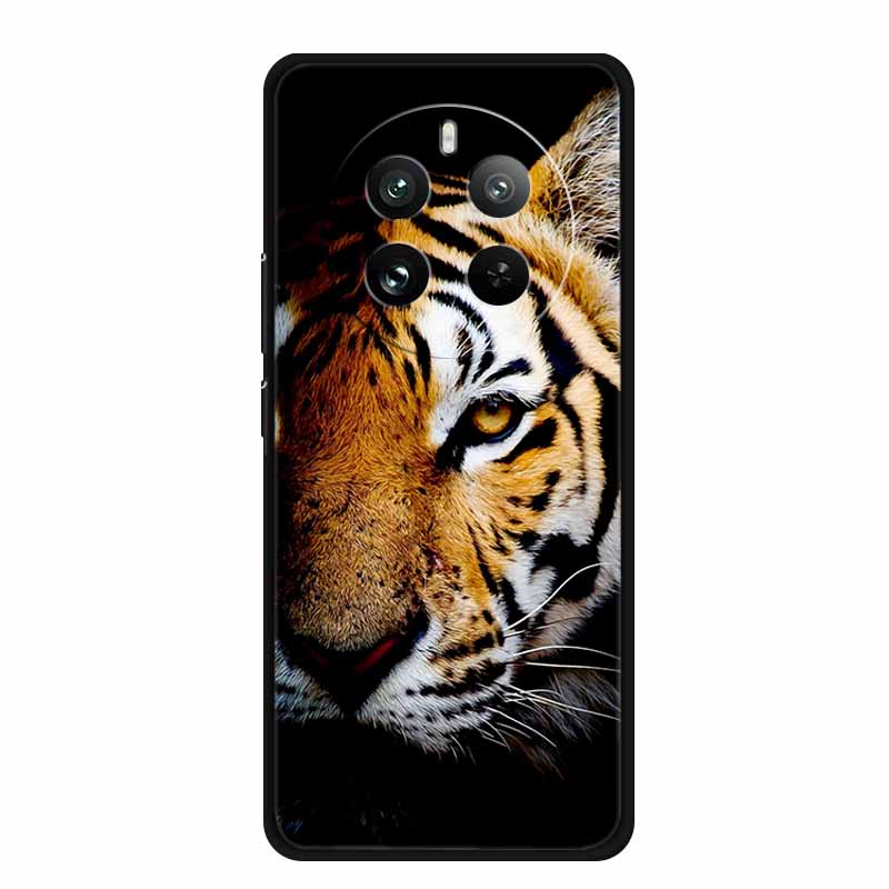 For Realme 12 4G 5G Case 12 Pro + Wolf Lion Silicone Cover For Oppo Realme 12 5G Phone Cases Soft TPU Fundas For Realme 12 Plus