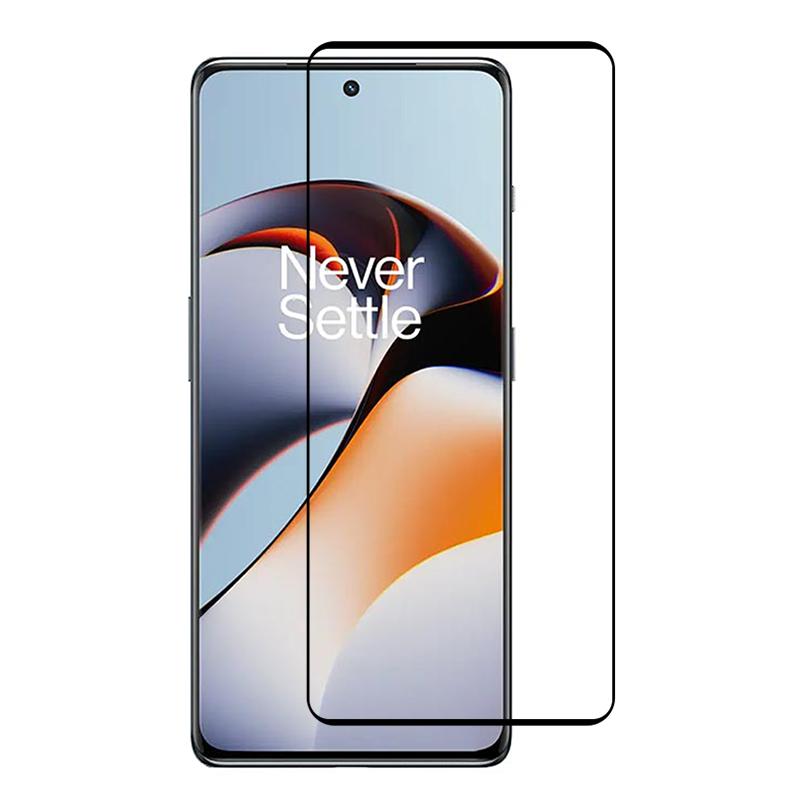 

For OnePlus 12R 5G/Ace 3 5G Screen Protector Side Glue Tempered Glass Film Anti-Scratch,3D Curved As Shown A