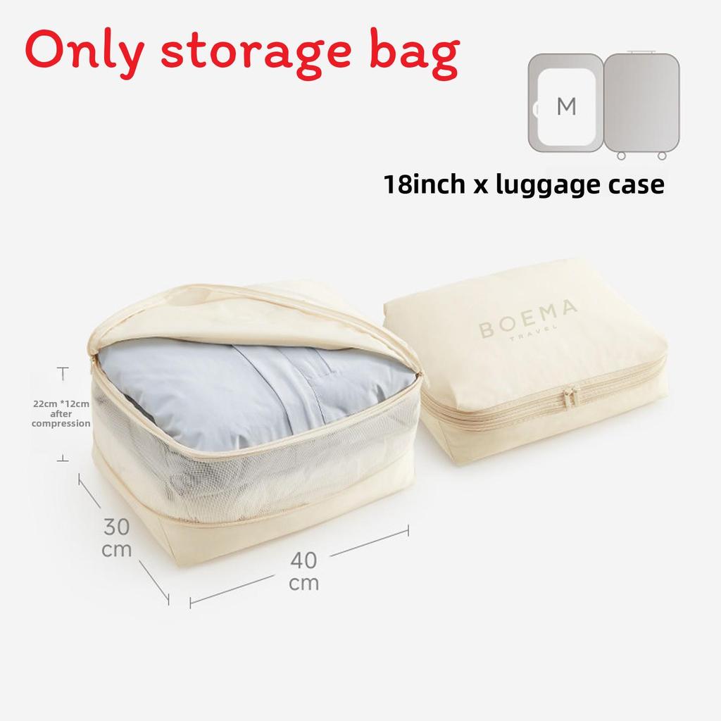 Multifunctional Travel Storage Bag With Compartments For Luggage Use