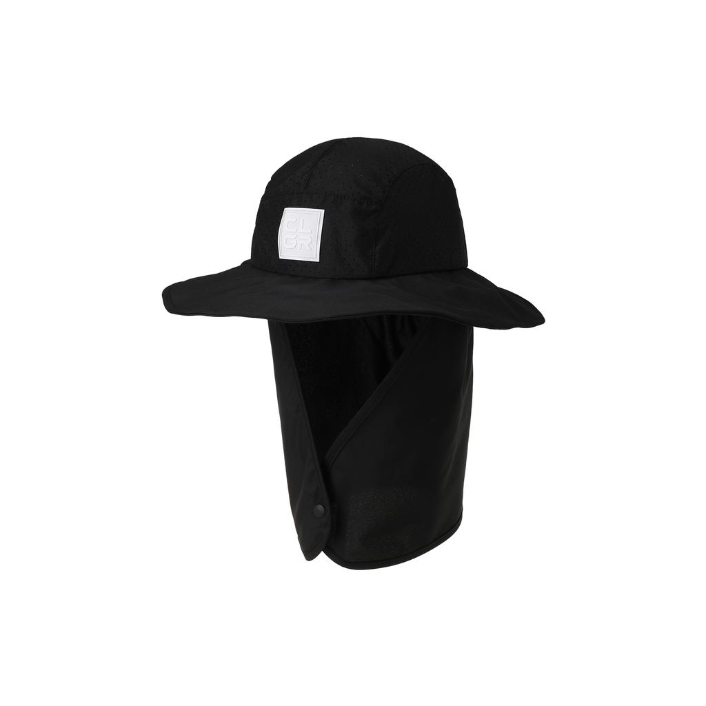 CHALLENGER Big Brim Sunshade Unisex Bucket Hat Black