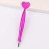 12Pcs Valentine'S Day Heart Shape Pens Black Gel Ink Rollerball Pens For Office School Supplies Gift Kids Ballpoint Pens