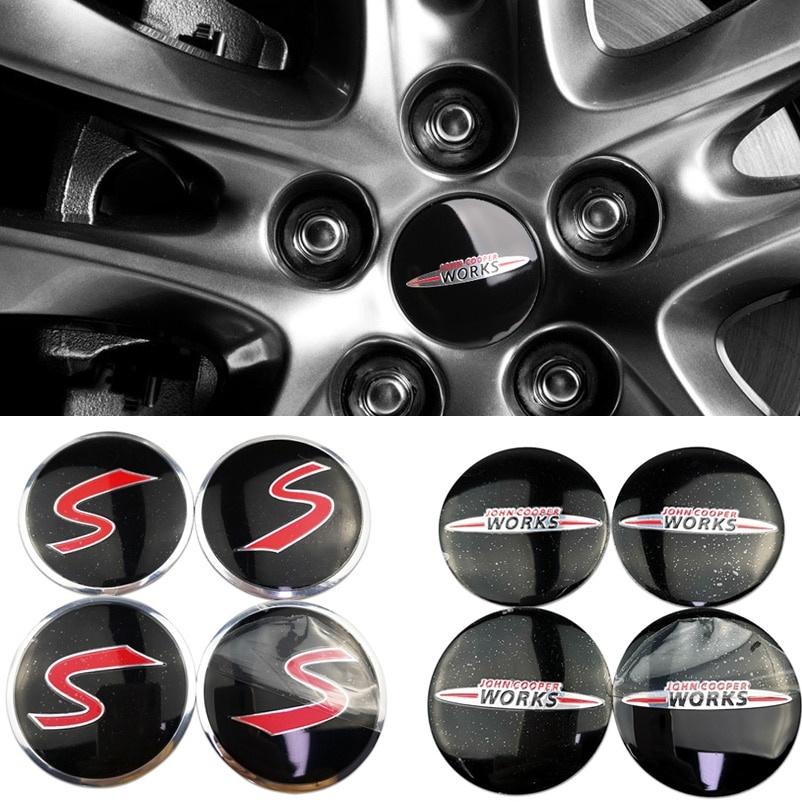 

Логотип для Mi + ni Cooper S R50 R53 R56 F56 Countryman Clubman JCW Roadster, колпаки для центральной ступицы колеса, эмблема для стайлинга автомобилей, значок S