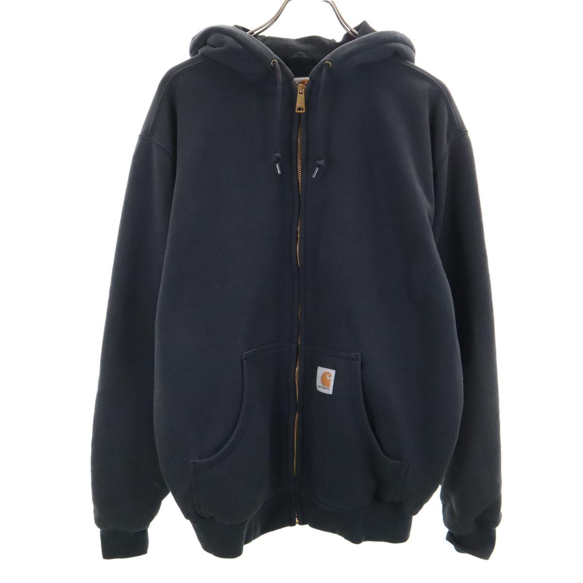 

Carhartt Long sleeve Zip hoodie M charcoal Men s Used