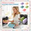 Silicone Food Container,Microwave & Dishwasher Safe, Temperature Resistant (-40°C To 230°C), Food Storage For , Dips, Snacks