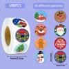 500 Sheets/Roll Christmas Cartoon Stickers for Journal, DIY Crafts, Phone Case & Notebook Decoration.