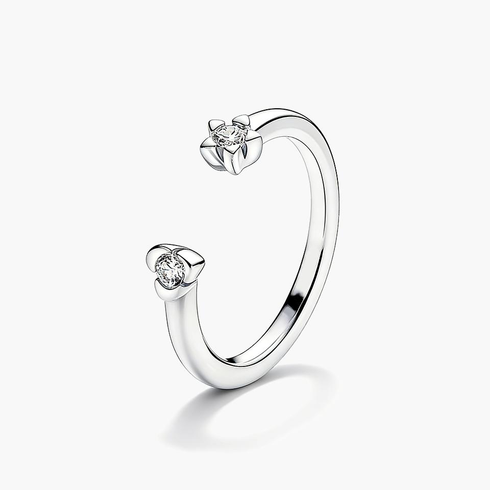 2026 Nuovo Anello in Argento 925 Cuore Colorato Chakra Pianta Ape Specimen Fortuna Arco Corona Fiore Cocktail Gioiello Fascino Fai da Te Raffinato