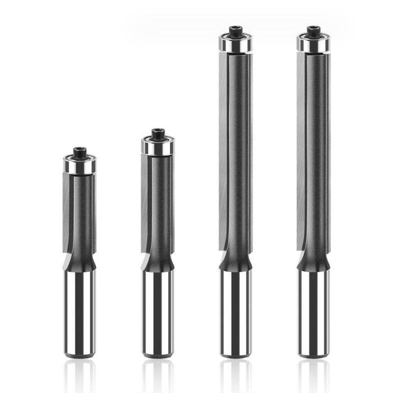 Στέλεχος 1/2 ιντσών 12mm 1/2 ιντσών Extra Long Straight Bit Router Routing Flush Trim Bits Wood Frile Cutter Εργαλεία ξυλουργικής
