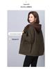 Women's Winter 2024 Hooded Cotton Coat - Loose, Plus Size, Casual Warm Jacket for Middle-aged & Elderly Moms
