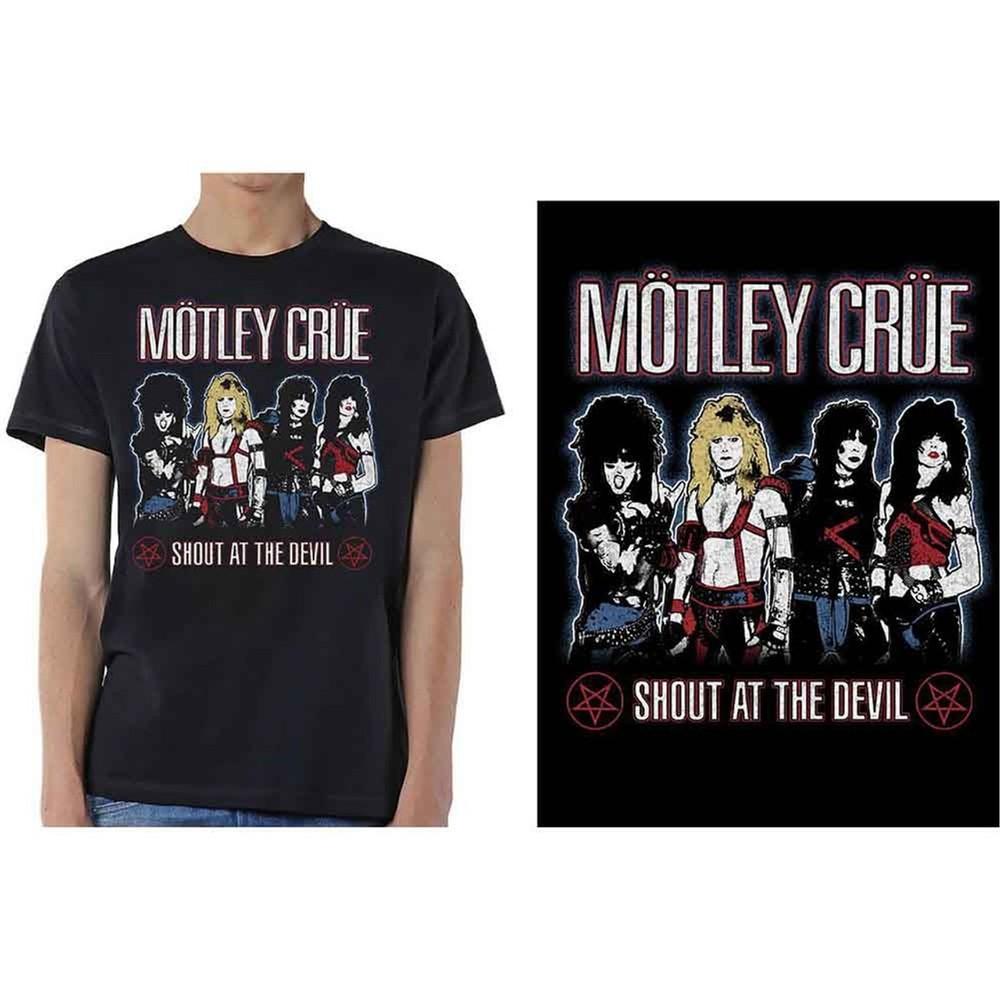 Motley Crue Shout At The Devil TShirt Officially Licensed XL Unisex T-Shirt L