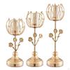 Candle Decor Pillar Tealight Candlestick Holder for Wedding Candelabra, Party Table