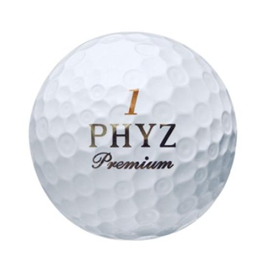BRIDGESTONE Golf Balls PHYZ Premium 1 Dozen (12 Balls) Gold Pearl PMGX