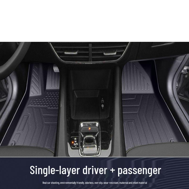 TPE Floor Mats for Skoda Kodiaq - 7-Seater, Surround Design, All-Weather Protection.