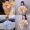 Star Cartoon Kirby Plush Toys Figure Flower Bouquet Creative Child Women Gift