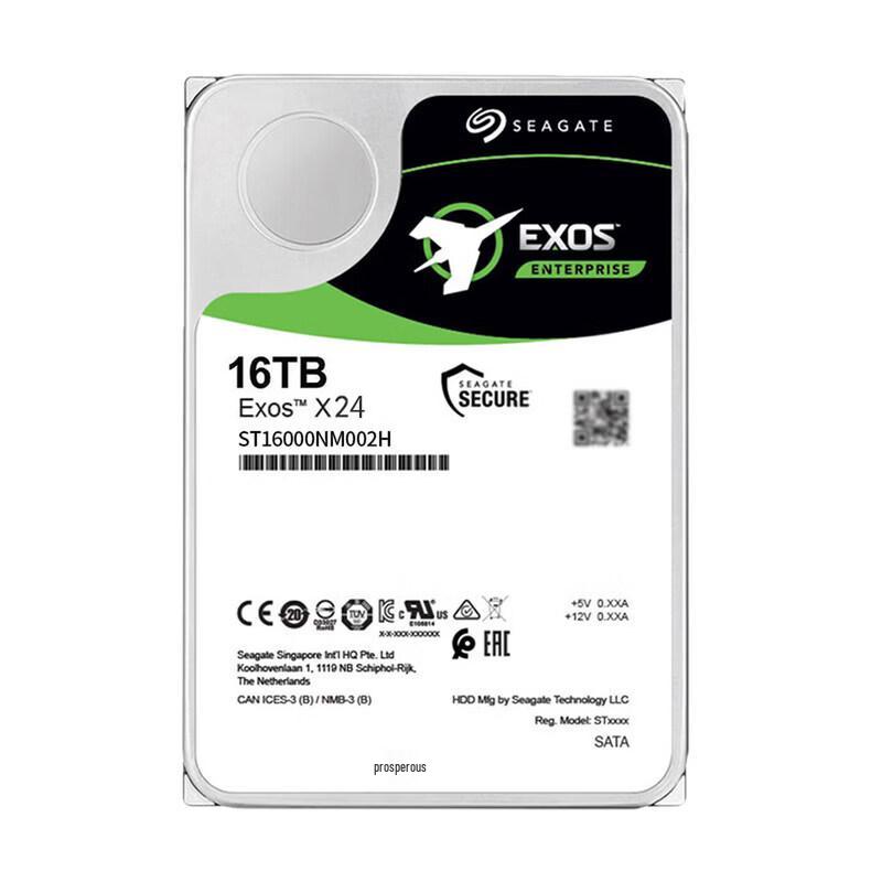 Seagate Exos X24 16TB Enterprise Hard Drive