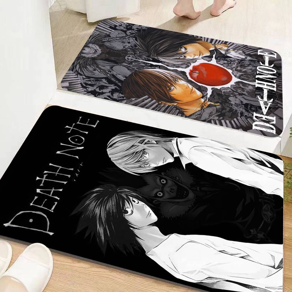 Hot Anime Death Note(16) Room Mats Anti-slip Absorb Water Long Strip Cushion Bedroon Mat Household Carpets