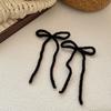 Cute Fairy Flat Clips Hairpin 2000s Style Balletcore Headdress Bunches Accessories Elegant Bowknot Cute Headdress