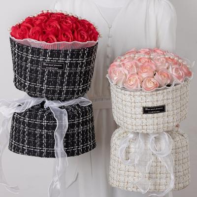 Unique Faux Rose Flower Realistic Looking Vivid Create Atmosphere