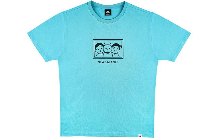 New Balance x Noritake Collection T Shirt Unisex Lake Blue AMT12399-ESK XS