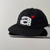A Love Embroidery Quick-Drying Flat-Brimmed Baseball Cap Children'S Summer Face Small Sunscreen Cap