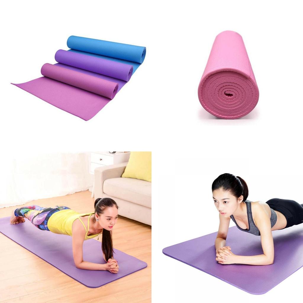 Tappetino da Yoga in Eva Ultra-confortevole con Superficie Antiscivolo per Pilates e Allenamenti Fitness