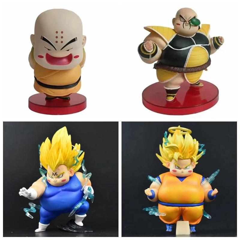 Q Version Of Domineering, Friesa, Fat Fat, Buo Vegeta, Wukong, Naba, Krin, Shalu, Boxed Figure.