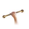 Kupfer Duschgriff 48cm Badgriff Wandmontierter Duschgriff Metall Griff Anti-Rutsch-Griffe für Ältere und Kinder Farbe