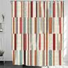 3D Grey Geometric Stone Shower Curtains Fabric Waterproof Bathroom Curtain Renew Home Hotel Decorative Curtains Blackout Screen