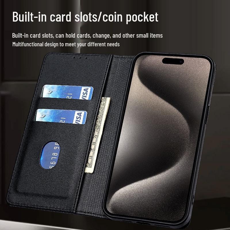 Magnetic Flip Phone Case for Google Pixel 6A/7A/8A - Drop-Proof 5G Protective Cover