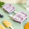 With Sticks Ice Cream Mold With Lids Ice Cream Maker Molds Cute ice Cube Tray  Kitchen Tools