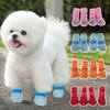 Breathable Dog Mesh Shoes Soft Sole Dog Net Shoes Fashion Paw Protectors Small Dog