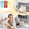 Cat Toys Tunnel Foldable Shelter with Interactive Peephole Cat Tube Fit Pet Under 12 Lbs for Exercise Training Tool Indoor