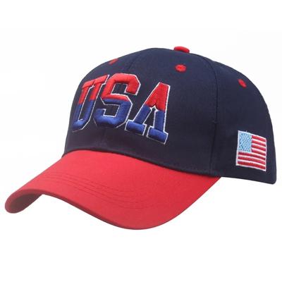 Chapéu Novo Tudo Venda Quente Grande Bandeira de Algodão Bordada Boné de Beisebol Vintage Clássico para Sombra ao Ar Livre Boné Bordado