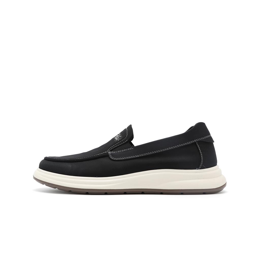 Simple Solid Color One Step Shoes: Comfortable and Soft Large Bottom Men's Casual Shoes in Summer, Versatile Cloth Shoes