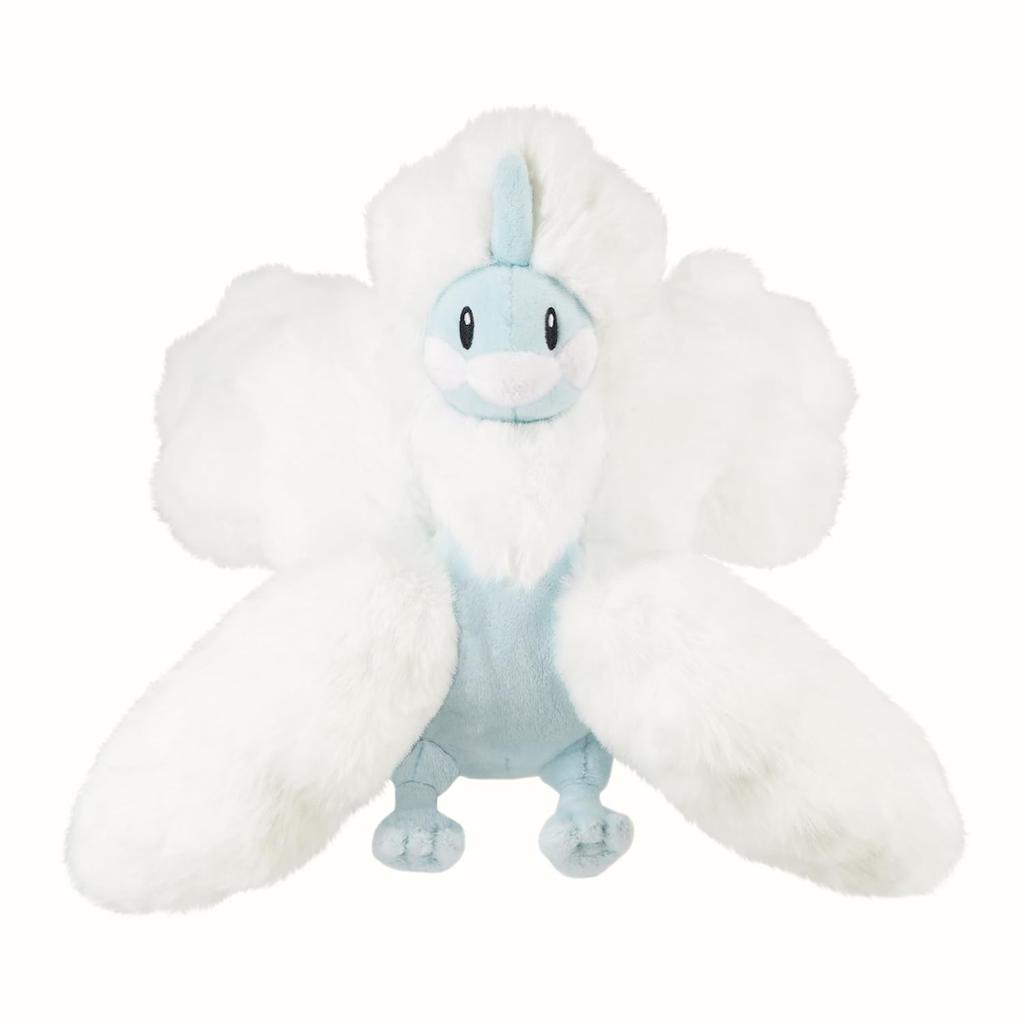 Sanei Boeki ALL STAR COLLECTION Mega-Altaria B25 x T26 mit vollständig gestrecktem Schwanz x H21cm Plüschtier PP302 Pokémon (S) (D35 erweitert)