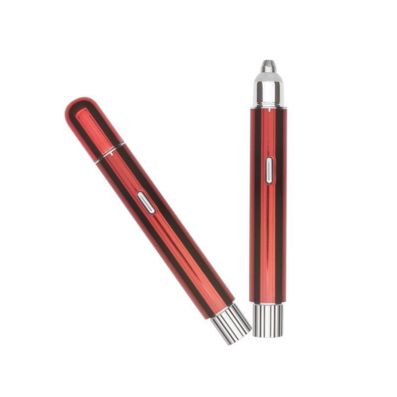 USB Rechargeable Stainless Steel Eyebrow Trimmer with Metal Design