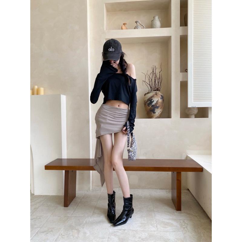 European and American style simple square-headed kitten and versatile temperament short boots