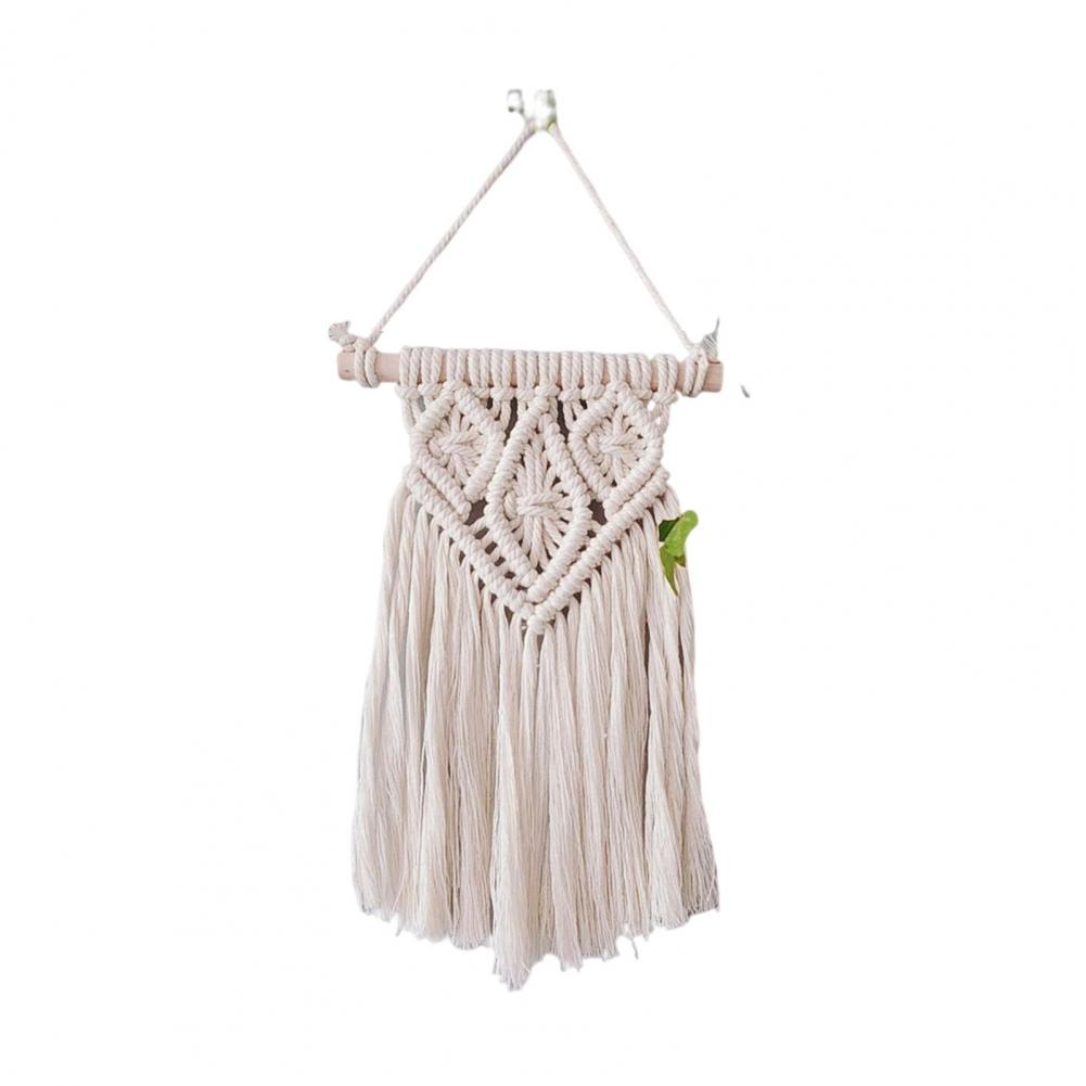 Macrame Wall Hanging Boho Tapestry Woven Bohemian Wall Decor Handmade Weaving Landscaping Wall Tapestry decoración hogar