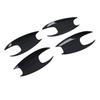 Carbon Fiber 4PCS Exterior Door Handle Bowl Cover Trim For BMW X3 G01 2018-2022