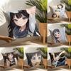 Tomorrowsauce'S Sailor Suit Pillow Case Linen Cushion Covers For Decorative Sofa Home Pillows Case Car Chair Pillows Cases