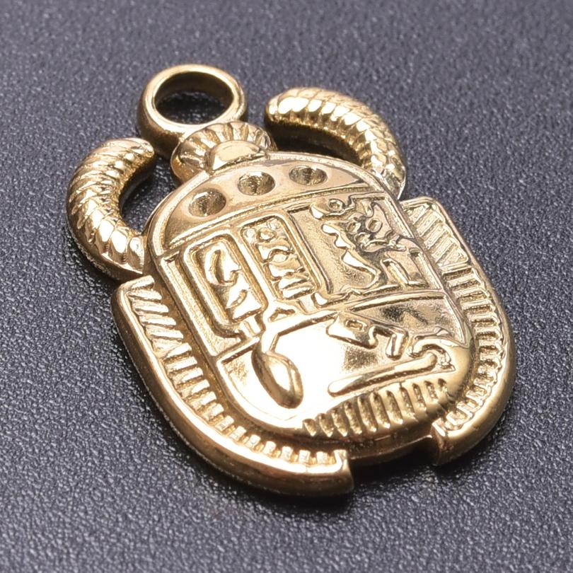 5pcs 18k Real Gold Plated Animal Pendant Stainless Steel Butterfly Charm For Jewelry Making Supplies Papillons Fuxk Men Pendants