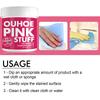 Multi-Purpose Gentle Cleaning Paste - Heavy-Duty Degreaser for Kitchen, Universal Pink Tub Scrubbing Powder