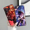 Demons Anime Slayer Case for iPhone 12 X XS XR 17 16 Pro Max 11 SE 17Air 14 7 8 13 Mini 15 Plus Soft Back Phone Cover