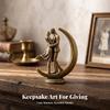 Couple Figurine Elegant Sculpture Compact for Couples