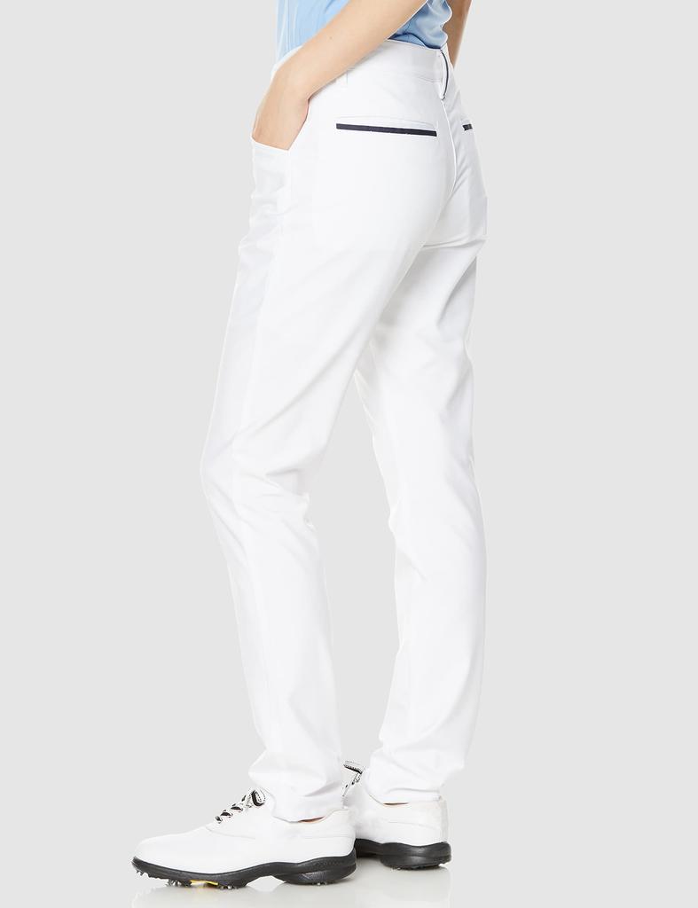 FootJoy Modern Classic Water-Repellent Stretch Long Pants, White, Women's, Medium, 80572-M