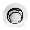 [New Era] Hat, Twill Cotton Bucket, White, ML, BUCKET-01 WHT BLK 25J