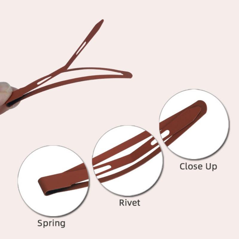 Hair ClippersMetal Headwear Edge Clippers Large Matte Bangs Clippers Bb Clippers