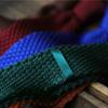 Adjustable Knitted Tie Solid Color Men Cravat Fashion Knitting Shirt Necktie  Boys